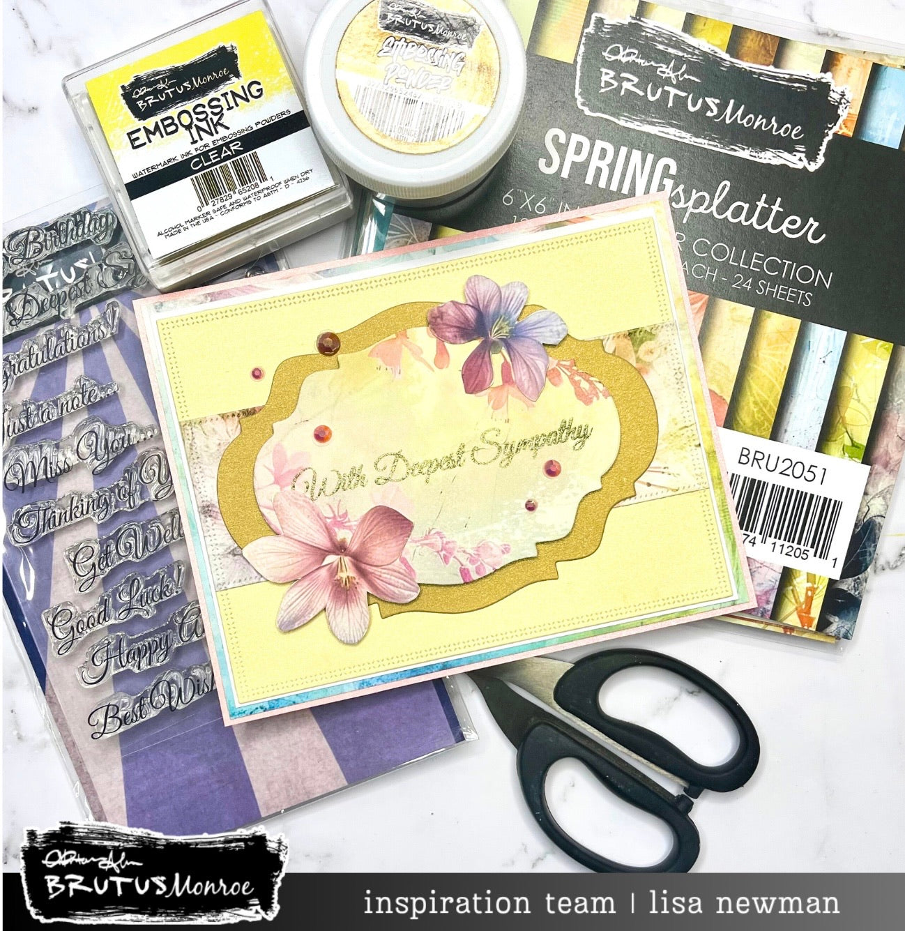 Spring Splatter | Paper Pad